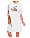 I'd Rather Be Cooking Adult Wear Around Night Shirt and Dress-Night Shirt-TooLoud-White-One-Size-Fits-Most-Davson Sales