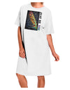 Exquisite Adult Night Shirt Dress - White - One Size: Embrace Your Individuality-Night Shirt-TooLoud-White-OSFM-Davson Sales