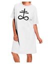 Sulphur Cross Adult Wear Around Night Shirt and Dress-Night Shirt-TooLoud-White-One-Size-Fits-Most-Davson Sales