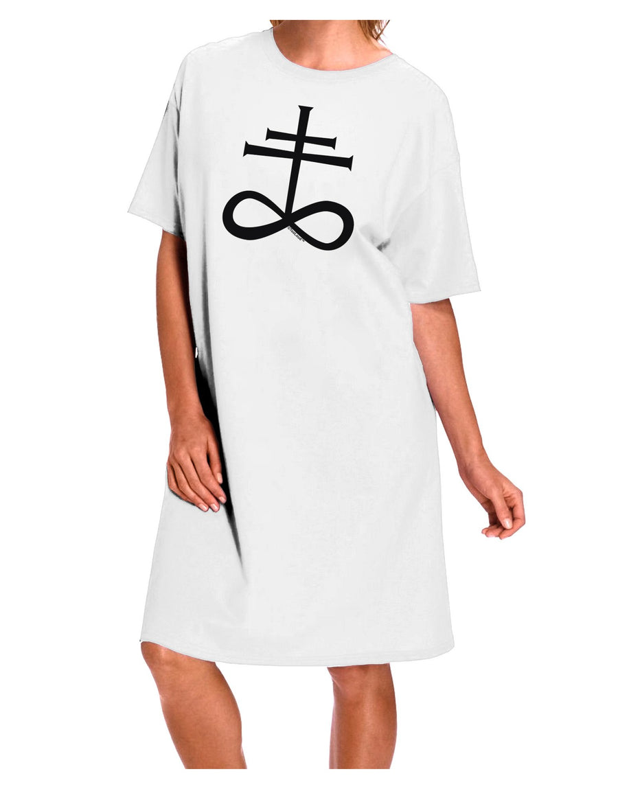 Sulphur Cross Adult Wear Around Night Shirt and Dress-Night Shirt-TooLoud-Red-One-Size-Fits-Most-Davson Sales