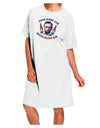 Lincoln Adult Night Shirt Dress in White - One Size: A Captivating Addition to Your Ecommerce Collection-Night Shirt-TooLoud-White-OSFM-Davson Sales