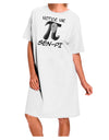 Notice Me Sen-Pi Adult Wear Around Night Shirt and Dress-Night Shirt-TooLoud-White-One-Size-Fits-Most-Davson Sales