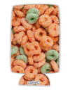 Orange and Green Cereal All Over Collapsible Neoprene Tall Can Insulator All Over Print-Tall Can Insulator-TooLoud-White-Davson Sales