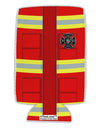 Firefighter Red AOP Collapsible Neoprene Tall Can Insulator All Over Print-Tall Can Insulator-TooLoud-White-Davson Sales