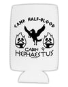 Cabin 9 Hephaestus Half Blood Collapsible Neoprene Tall Can Insulator-Tall Can Insulator-TooLoud-White-Davson Sales