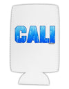 Cali Ocean Bubbles Collapsible Neoprene Tall Can Insulator by TooLoud-Tall Can Insulator-TooLoud-White-Davson Sales