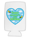 Happy Mother's Day Mommy - Blue Collapsible Neoprene Tall Can Insulator by TooLoud-Tall Can Insulator-TooLoud-White-Davson Sales