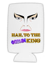 Hail to the Goblin King Collapsible Neoprene Tall Can Insulator-Tall Can Insulator-TooLoud-White-Davson Sales