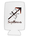 Sagittarius Symbol Collapsible Neoprene Tall Can Insulator-Tall Can Insulator-TooLoud-White-Davson Sales