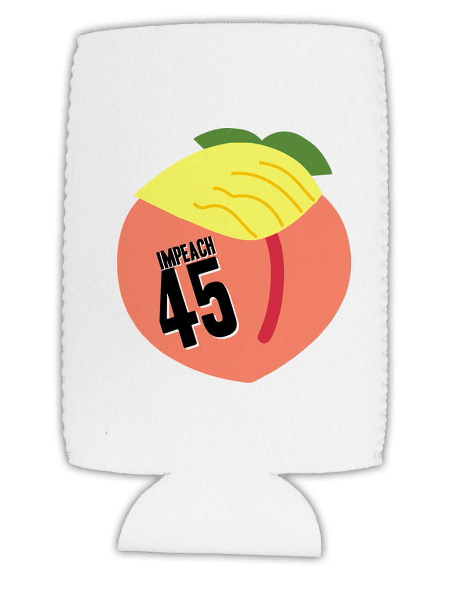 Impeach Peach Trump Collapsible Neoprene Tall Can Insulator by TooLoud-TooLoud-White-Davson Sales