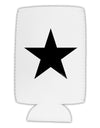 Black Star Collapsible Neoprene Tall Can Insulator-Tall Can Insulator-TooLoud-White-Davson Sales