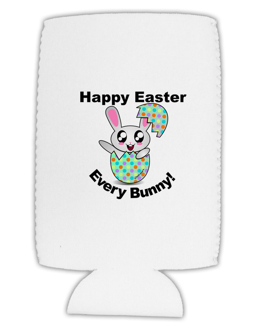 Happy Easter Every Bunny Collapsible Neoprene Tall Can Insulator by TooLoud-Tall Can Insulator-TooLoud-White-Davson Sales
