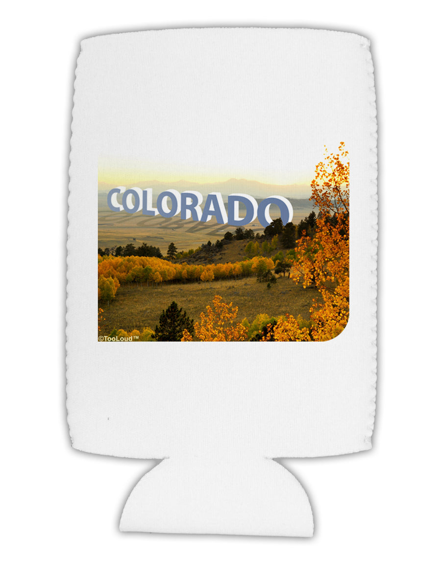 Colorado Postcard Gentle Sunrise Collapsible Neoprene Tall Can Insulator by TooLoud-TooLoud-White-Davson Sales