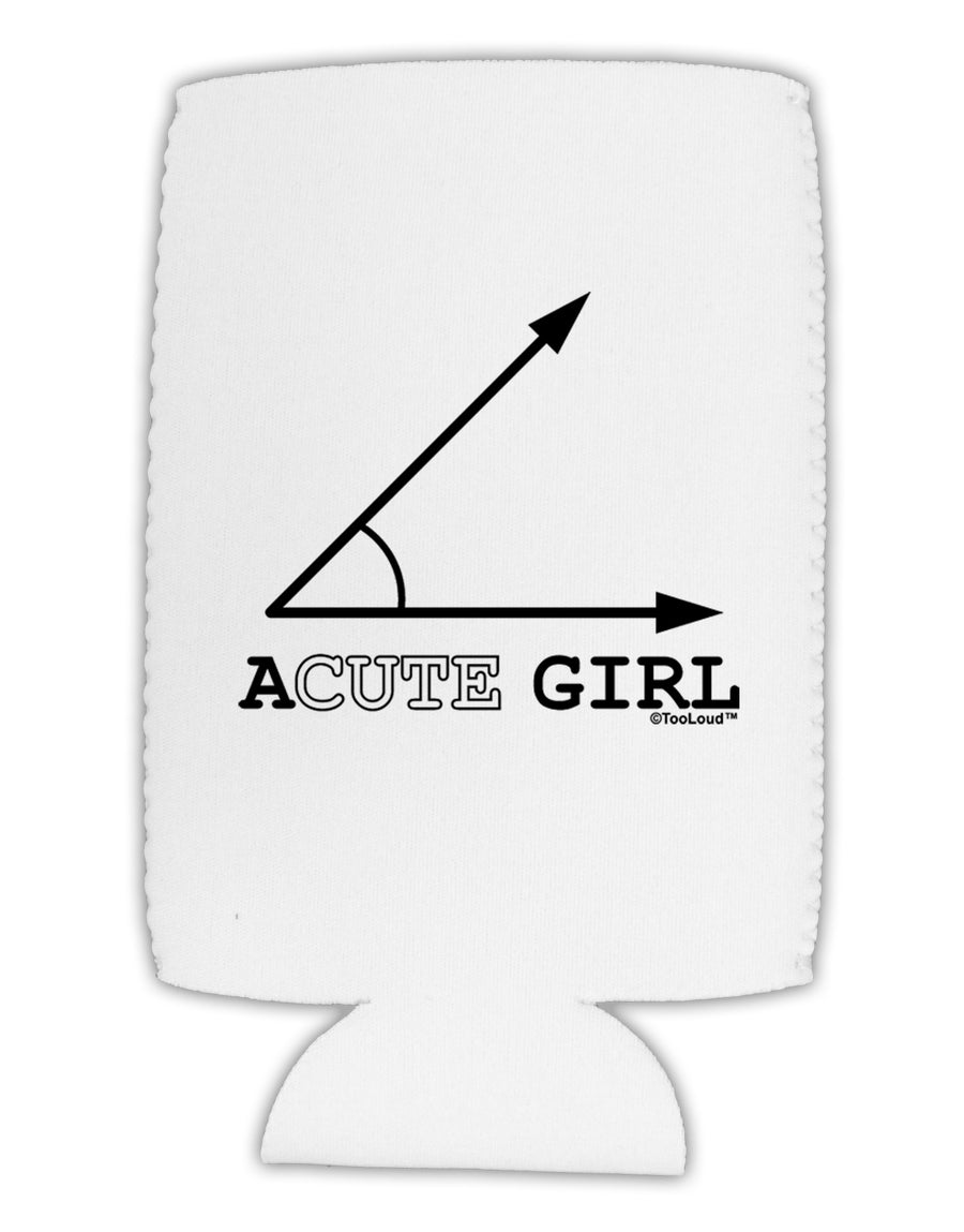 Acute Girl Collapsible Neoprene Tall Can Insulator-Tall Can Insulator-TooLoud-White-Davson Sales