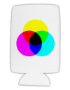 CMYK Color Model Collapsible Neoprene Tall Can Insulator by TooLoud-TooLoud-White-Davson Sales