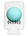 Planet Uranus Text Collapsible Neoprene Tall Can Insulator by TooLoud