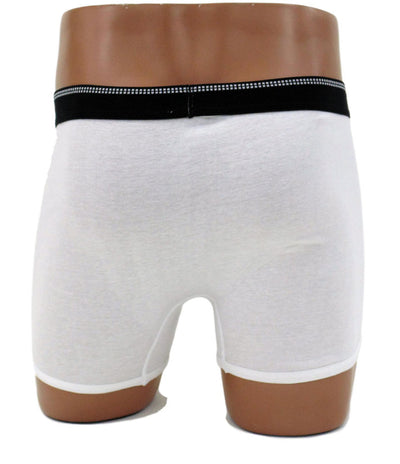 Snowman Face Christmas Boxer Briefs, Holiday Underwear for Men-Boxer Briefs-TooLoud-White-Small-Davson Sales