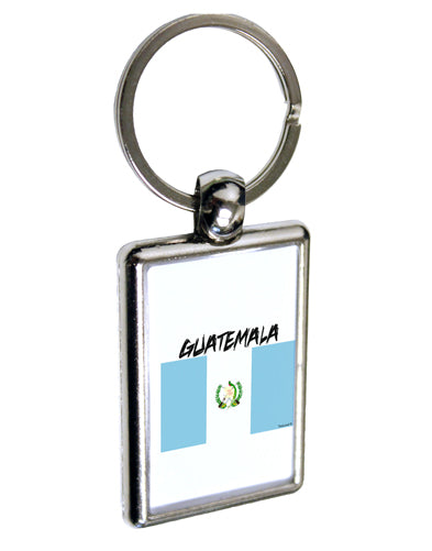 Guatamelan Flag Design Keychain Key Ring by TooLoud-TooLoud-Davson Sales