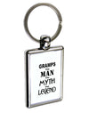 Gramps The Man The Myth The Legend Keychain Key Ring by TooLoud-TooLoud-Davson Sales