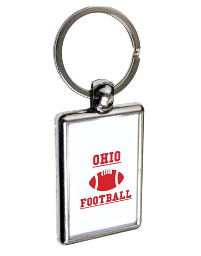 Ohio Football Keychain Key Ring by TooLoud-TooLoud-Davson Sales