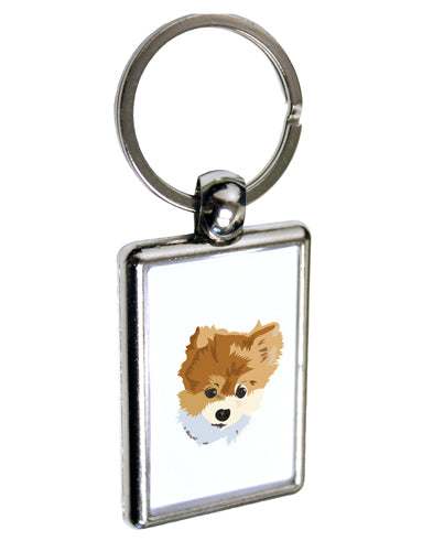 Custom Pet Art Keychain Key Ring by TooLoud-TooLoud-Davson Sales