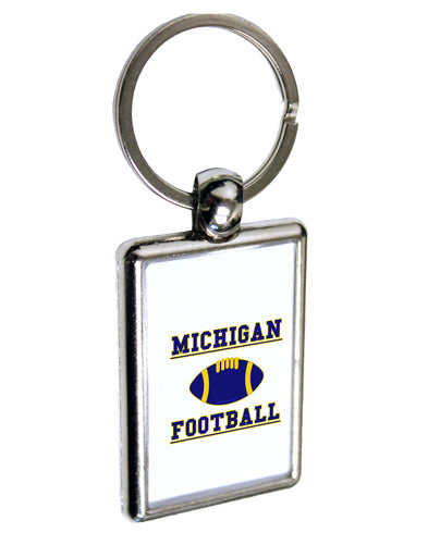 Michigan Football Keychain Key Ring by TooLoud-TooLoud-Davson Sales