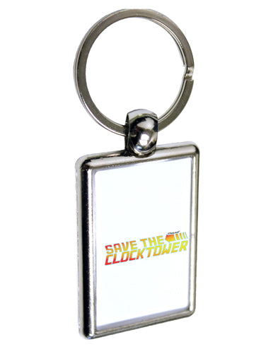 Save The Clock Tower Keychain Key Ring by TooLoud-TooLoud-Davson Sales