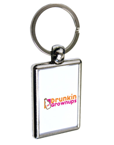 Drunken Grown ups Funny Drinking Keychain Key Ring by TooLoud-TooLoud-Davson Sales