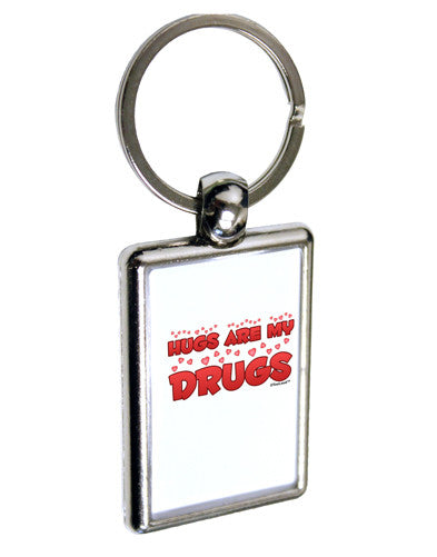 Hugs Are My Drugs Keychain Key Ring-TooLoud-Davson Sales