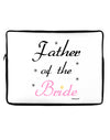 Father of the Bride wedding Neoprene laptop Sleeve 10 x 14 inch Landscape by TooLoud-Laptop Sleeve-TooLoud-Davson Sales