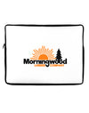 Morningwood Company Funny Neoprene laptop Sleeve 10 x 14 inch Landscape by TooLoud