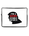I'm A Very Stable Genius Neoprene laptop Sleeve 10 x 14 inch Landscape by TooLoud-Laptop Sleeve-TooLoud-Davson Sales