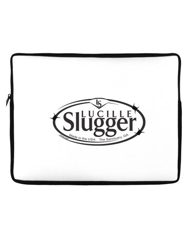 Lucille Slugger Logo Neoprene laptop Sleeve 10 x 14 inch Landscape by TooLoud-Laptop Sleeve-TooLoud-Davson Sales