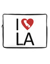 I Heart Los Angeles Neoprene laptop Sleeve 10 x 14 inch Landscape