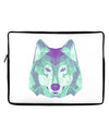 Geometric Wolf Head Neoprene laptop Sleeve 10 x 14 inch Landscape by TooLoud-Laptop Sleeve-TooLoud-Davson Sales