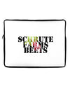 Schrute Farms Beets Neoprene laptop Sleeve 10 x 14 inch Landscape by TooLoud-Laptop Sleeve-TooLoud-Davson Sales