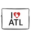 I Heart Atlanta Neoprene laptop Sleeve 10 x 14 inch Landscape