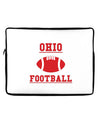 Ohio Football Neoprene laptop Sleeve 10 x 14 inch Landscape by TooLoud-Laptop Sleeve-TooLoud-Davson Sales