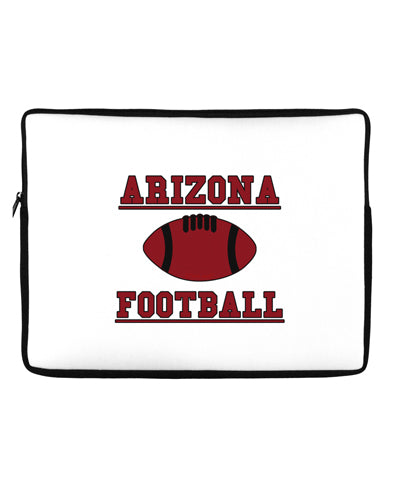 Arizona Football Neoprene laptop Sleeve 10 x 14 inch Landscape by TooLoud-Laptop Sleeve-TooLoud-Davson Sales