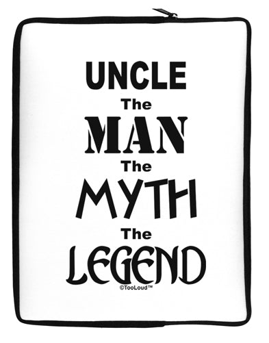 Uncle The Man The Myth The Legend Neoprene laptop Sleeve 10 x 14 inch Portrait by TooLoud-Laptop Sleeve-TooLoud-Davson Sales