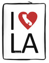 I Heart Los Angeles Neoprene laptop Sleeve 10 x 14 inch Portrait-Laptop Sleeve-TooLoud-Davson Sales