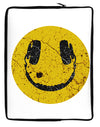 EDM Smiley Face Neoprene laptop Sleeve 10 x 14 inch Portrait by TooLoud-Laptop Sleeve-TooLoud-Davson Sales