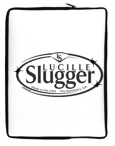 Lucille Slugger Logo Neoprene laptop Sleeve 10 x 14 inch Portrait by TooLoud-Laptop Sleeve-TooLoud-Davson Sales