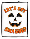 Let's Get Smashed Pumpkin Neoprene laptop Sleeve 10 x 14 inch Portrait by TooLoud-Laptop Sleeve-TooLoud-Davson Sales