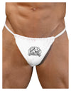 Hershel Farms Mens G-String Underwear by TooLoud-Mens G-String-LOBBO-White-Small/Medium-Davson Sales