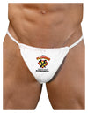 Plumber - Superpower Mens G-String Underwear-Mens G-String-LOBBO-White-Small/Medium-Davson Sales