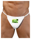 Buy Local - Green Tomatoes Mens G-String Underwear-Mens G-String-LOBBO-White-Small/Medium-Davson Sales