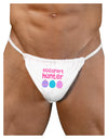 Eggspert Hunter - Easter - Pink Mens G-String Underwear by TooLoud-Mens G-String-LOBBO-White-Small/Medium-Davson Sales