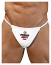 Distressed Pitbulls Aren't Evil Mens G-String Underwear-Mens G-String-LOBBO-White-Small/Medium-Davson Sales