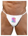 I Wanna Dance With You Mens G-String Underwear-Mens G-String-LOBBO-White-Small/Medium-Davson Sales